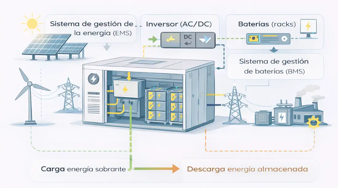 BESS funcionamiento